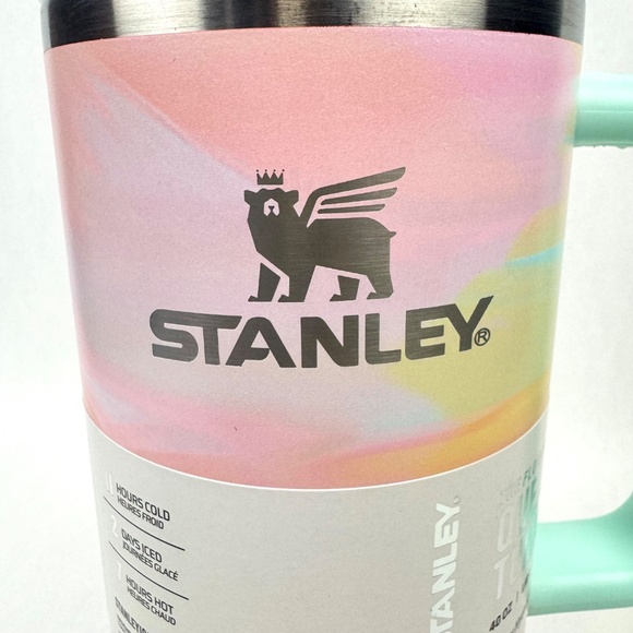 NEW Stanley Quencher H2.0 40oz Tumbler Pastel Warm Serene Brushstrokes - Picture 6 of 12